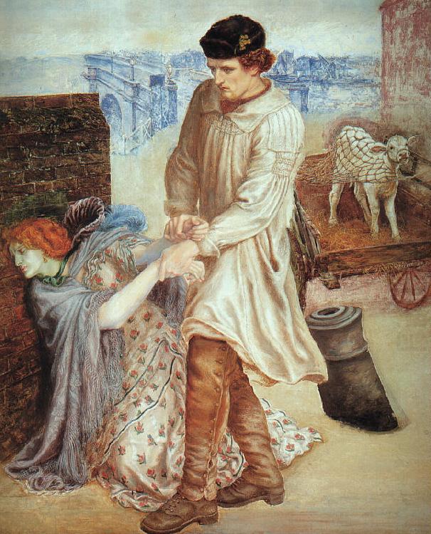 Dante Gabriel Rossetti Found china oil painting image